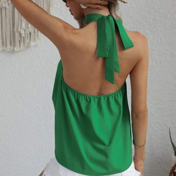 Boho Vibrant Halter Tank Top - Picture 4 of 4